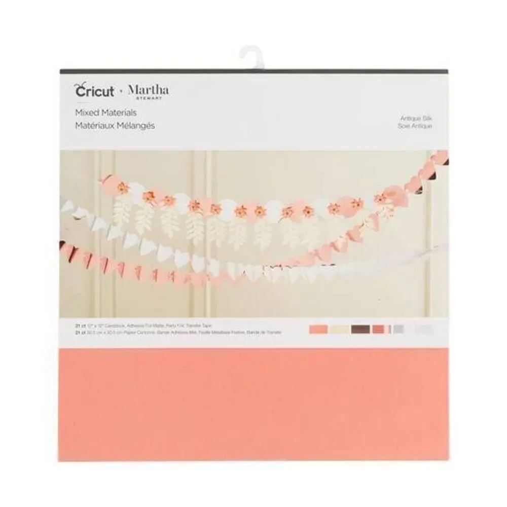 Cricut Martha Stewart Antique Silk Mixed Materials